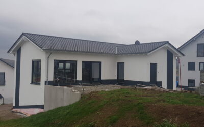 Planung Neubau Wohnhaus im Hang in Merxheim durch Jäger Bauplanung Merxheim